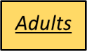 Yellow sign with the word "Trade Skills" in black font, enclosed in a black border.